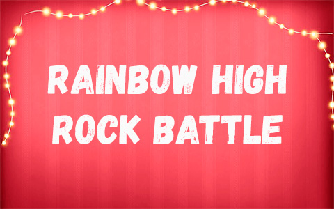 rainbow high rock battle dolls