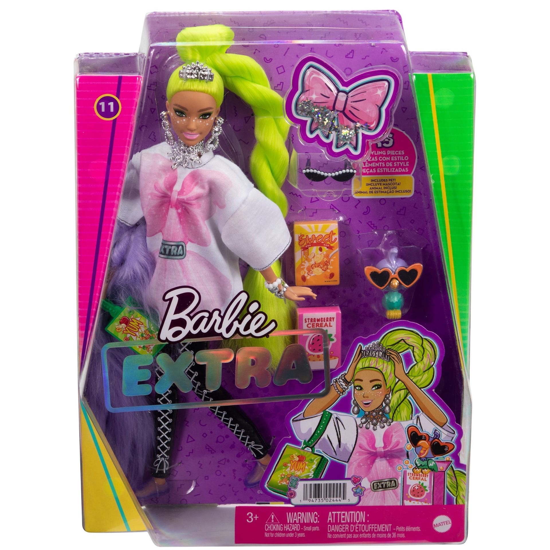 barbie set hair