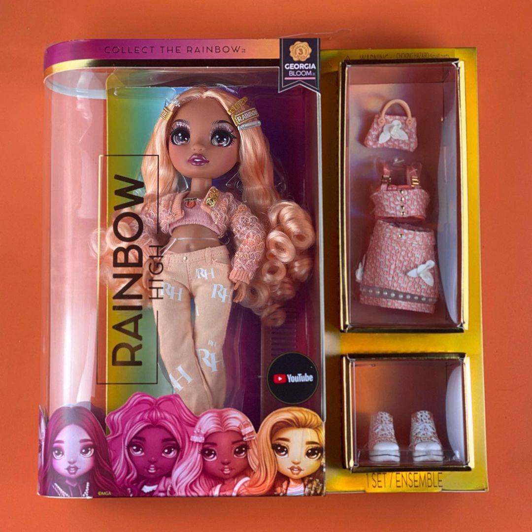 Rainbow High Series 3 dolls: Ice, Mint, Rose, Orchid, Marigold, Peach ...