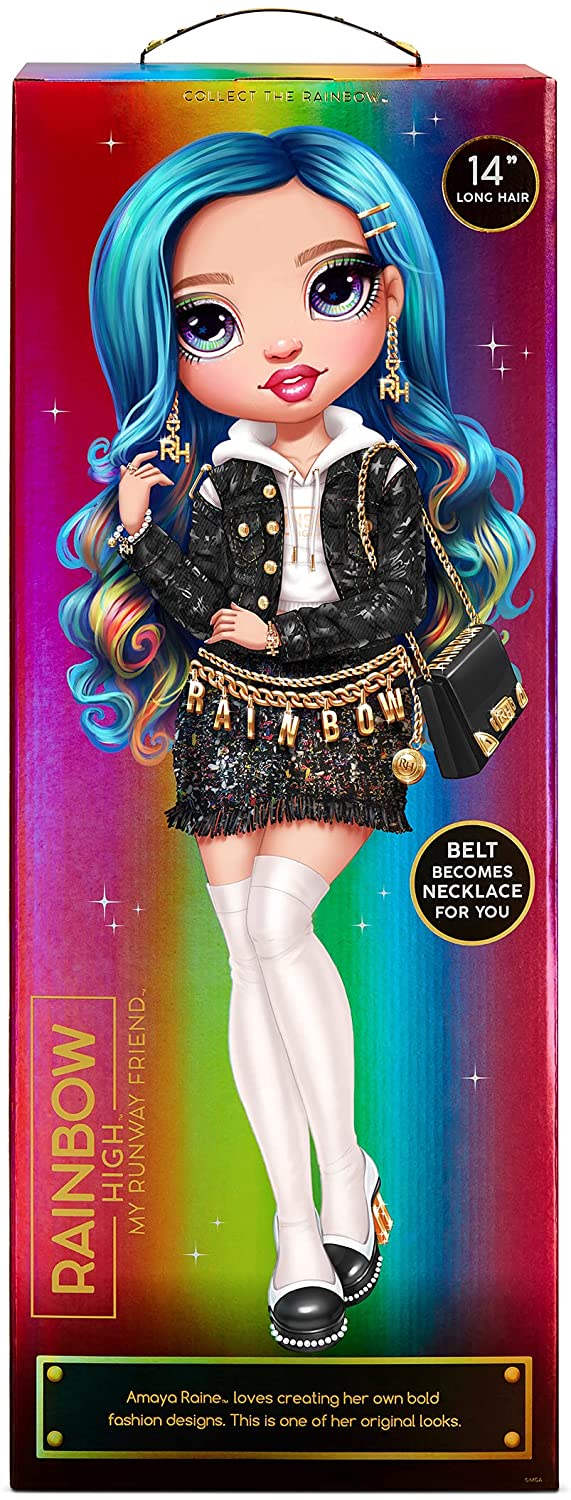 Rainbow High Amaya Raine Large Doll - My Runway Friend Special