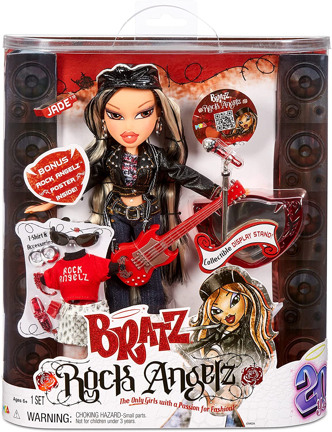 Bratz 2021 Rock Angelz dolls and new Bratz Rock Angelz Cruiser - 10th  anniversary edition 