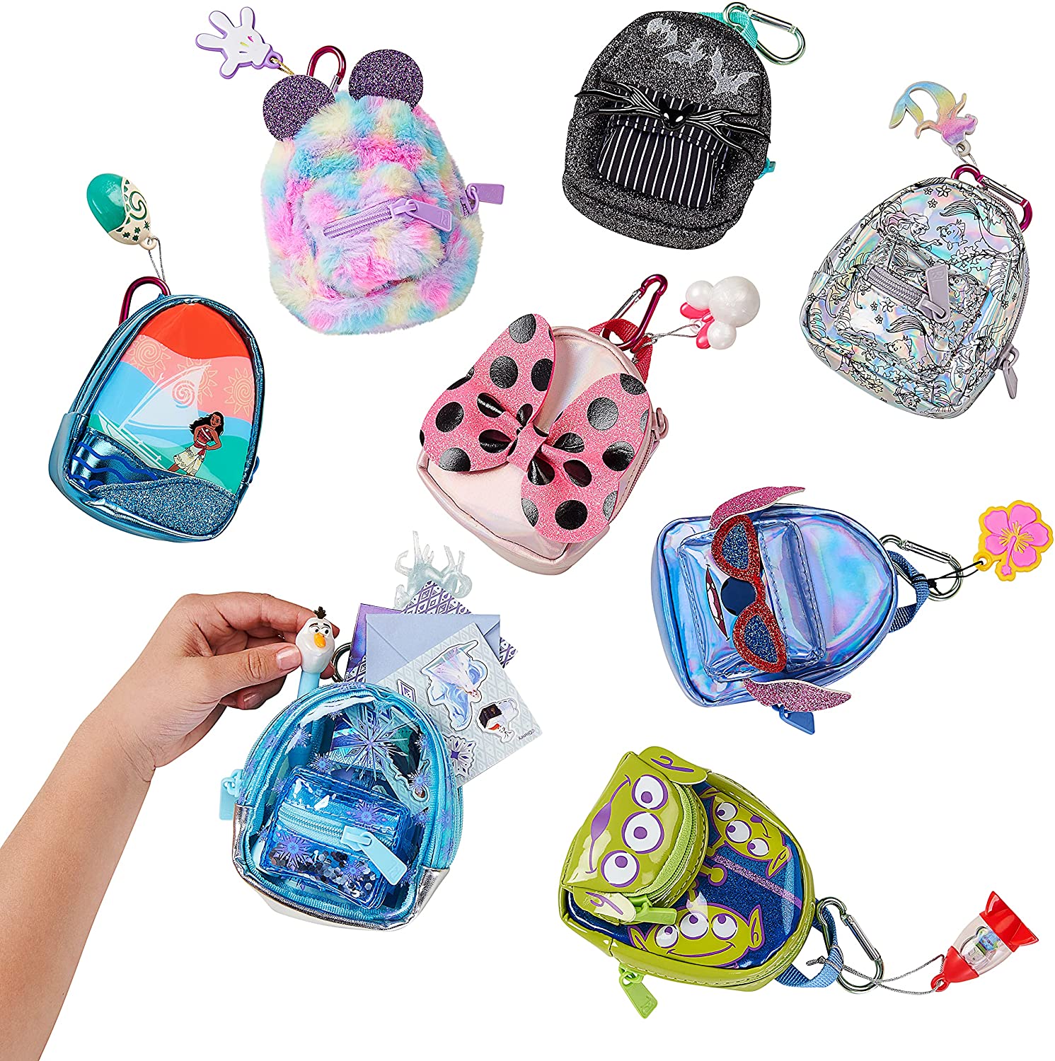 Real Littles Collectible Micro Disney Backpacks with 6 Surprises