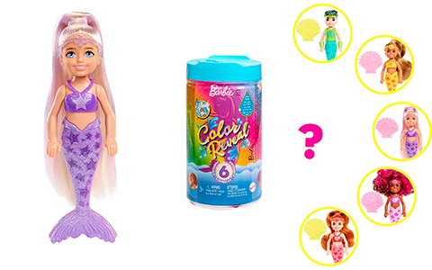 Barbie Color Reveal Mermaid - YouLoveIt.com