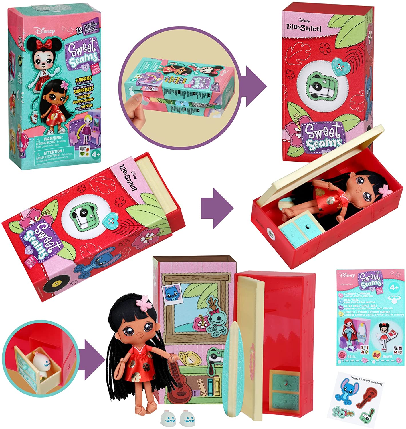 Disney Sweet Seams Megara Exclusive 6-Inch Mini Doll