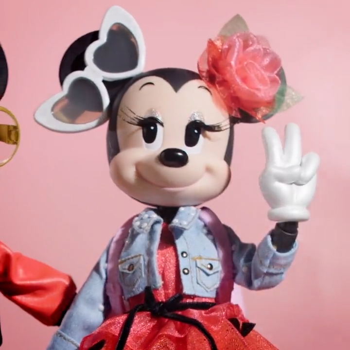 Disney Store Mickey and Minnie Limited Edition Designer Collection