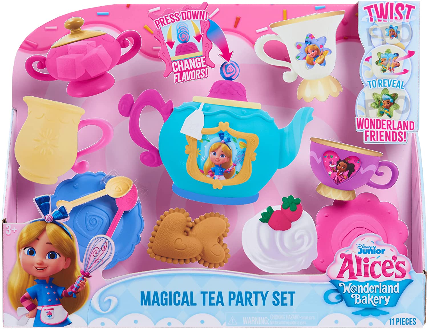 The Toy Insider on X: Q5: The Alice's Wonderland Bakery Baker's Bag Set  encourages kids to decorate teacupcakes & scented cookies to share with  family & friends in 2 different scents. Name