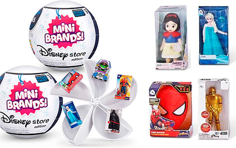 5 Surprise Mini Brands Disney 100 Years of Wonder Platinum Limited Edition  collection 