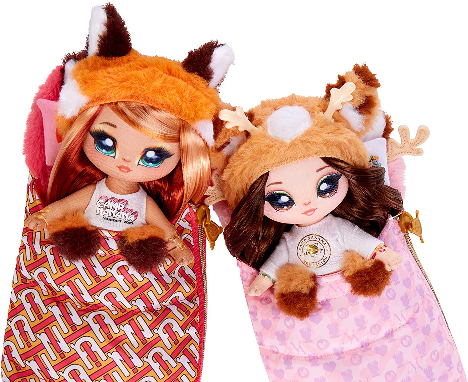 Na! Na! Na! Surprise Camping Dolls 2022: Sierra Foxtail and Myra Woods 
