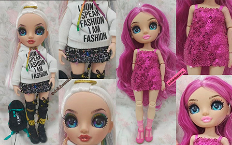 Rainbow High Halloween Collection dolls 2022: Spider, Bat, Warecat ...