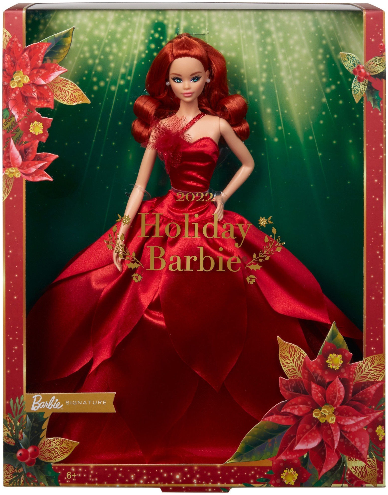 Barbie Doll Barbie Signature 2022 Holiday Collectible Wavy