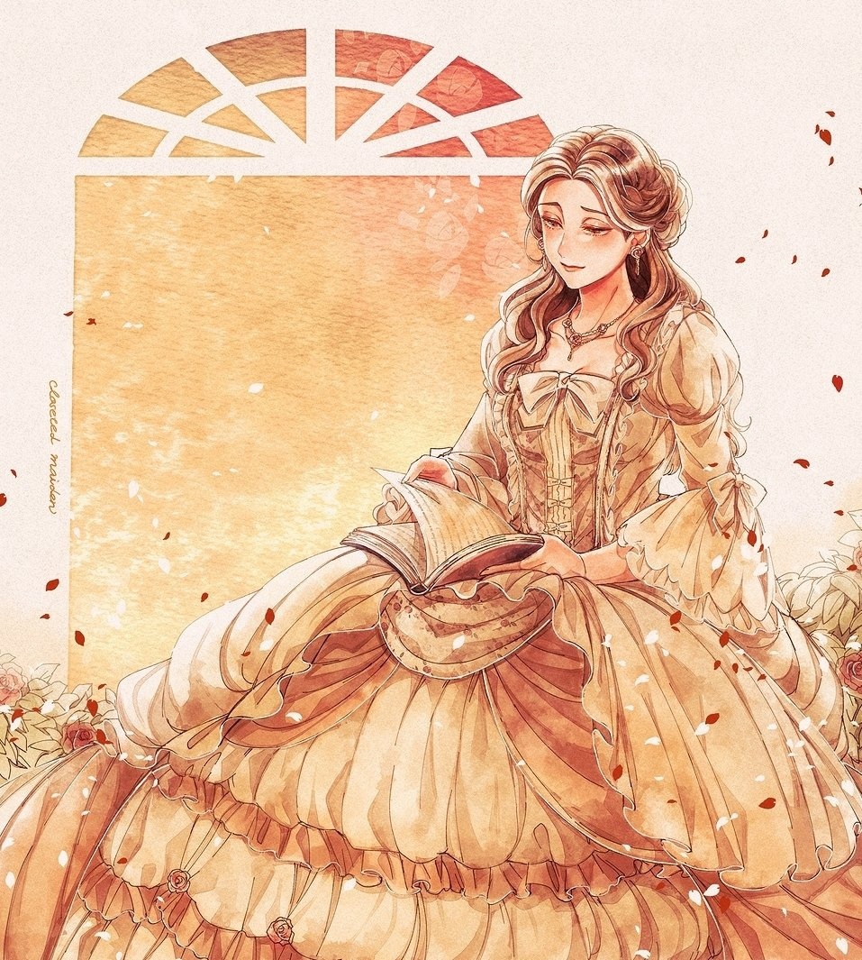 pretty anime princess dresses