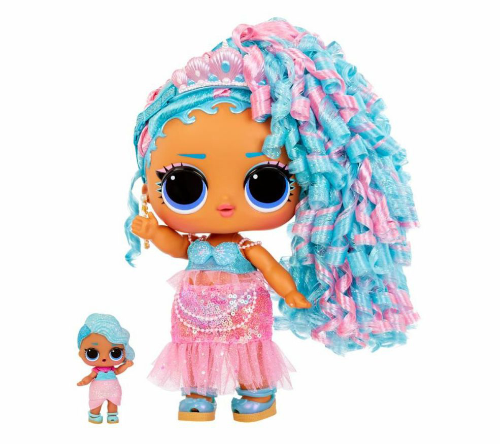 LOL Surprise Big Baby Hair Hair Hair dolls: Unicorn and Splash Queen ...