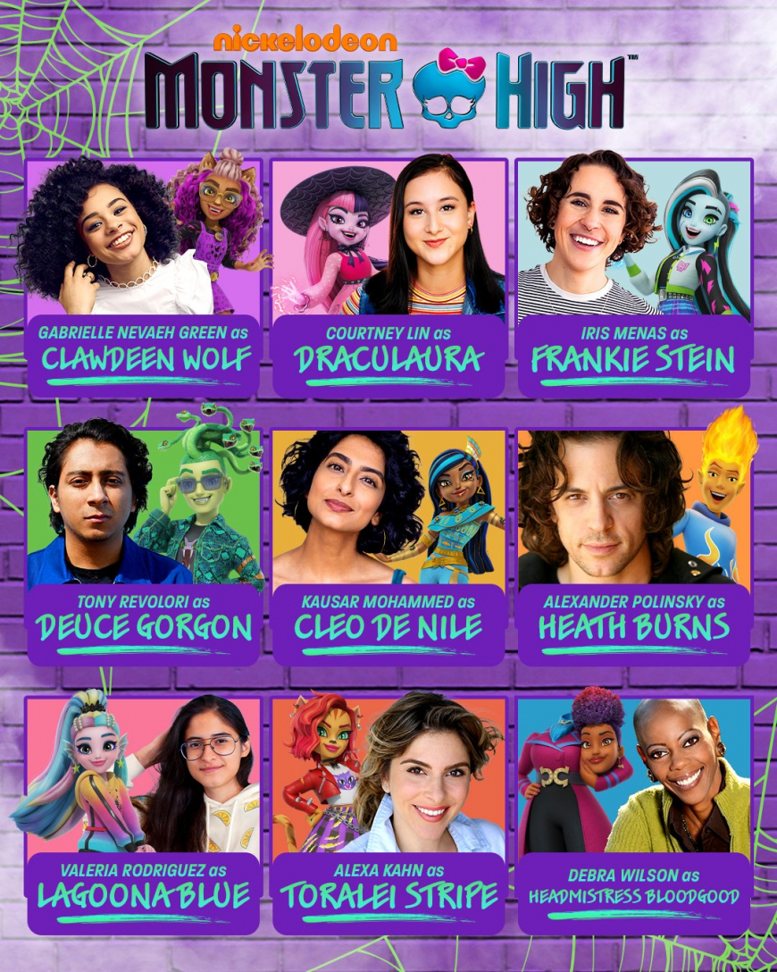 Monster High' Live-Action TV Movie, Animated Series Set At Nickelodeon –  Deadline
