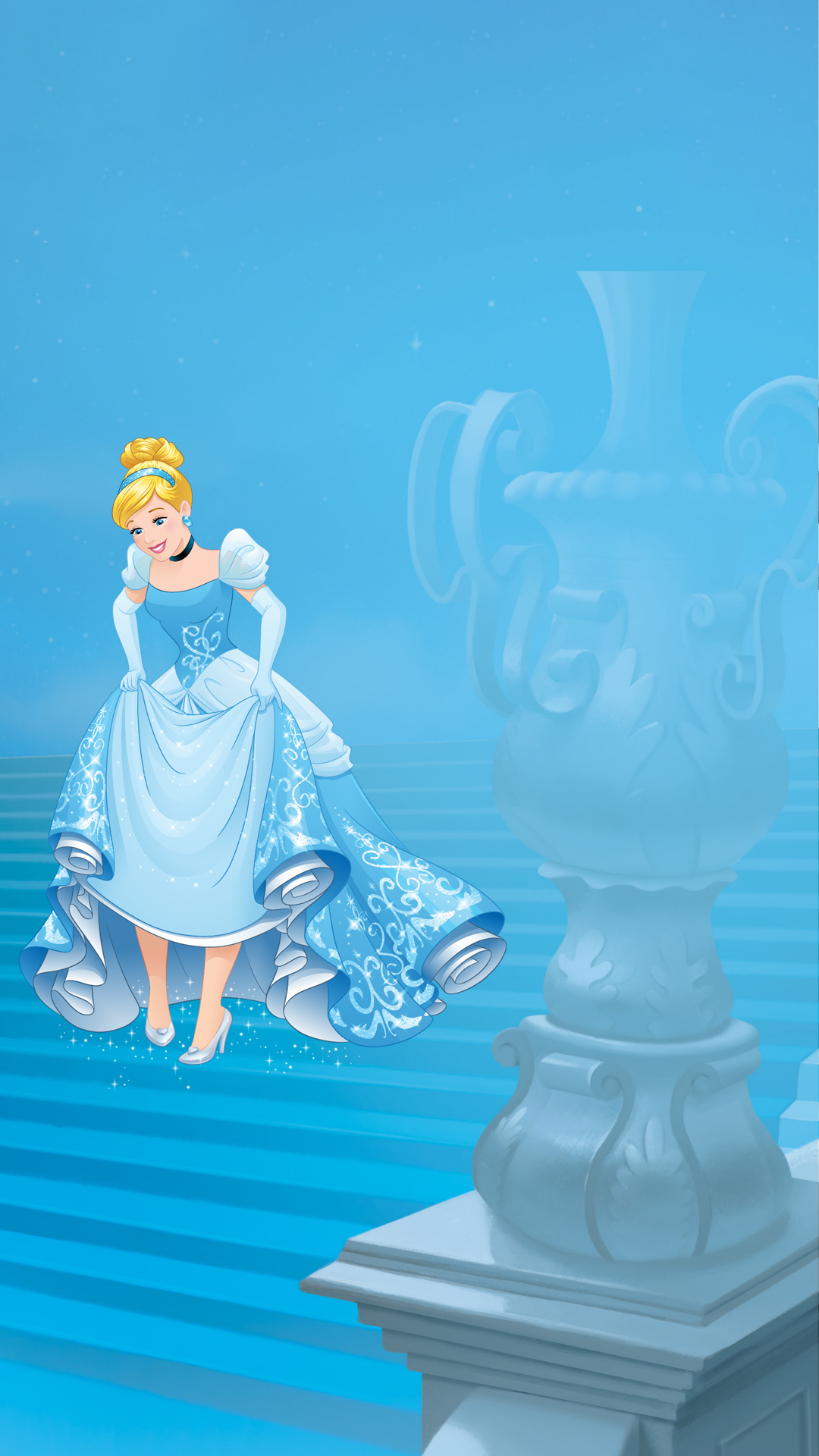 Cinderella Recolor In The Disney Princess   HD phone wallpaper  Pxfuel