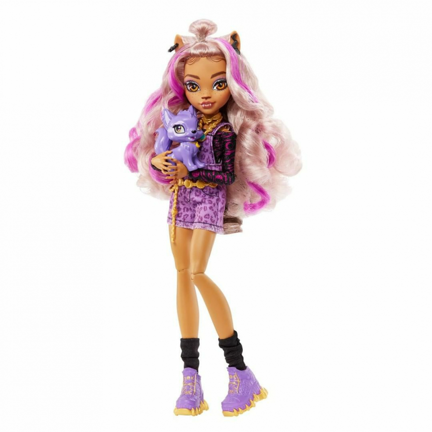 Monster High I Heart Fashion Clawdeen Wolf Doll Dress Pants Shorts Top Belt  Shoe