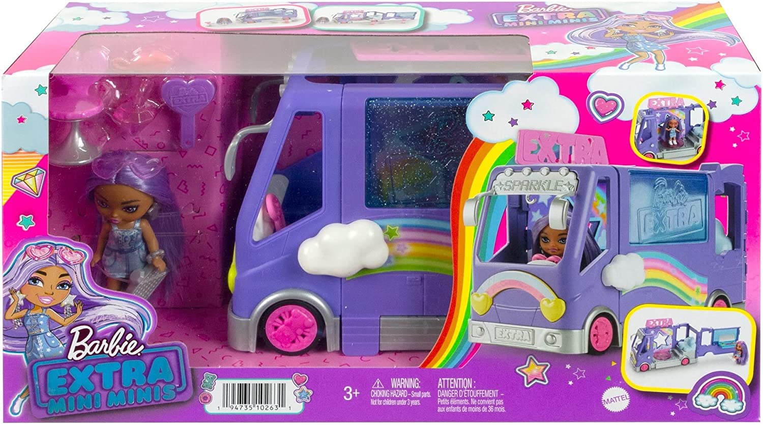 Barbie Extra Mini Minis Tour Bus - YouLoveIt.com