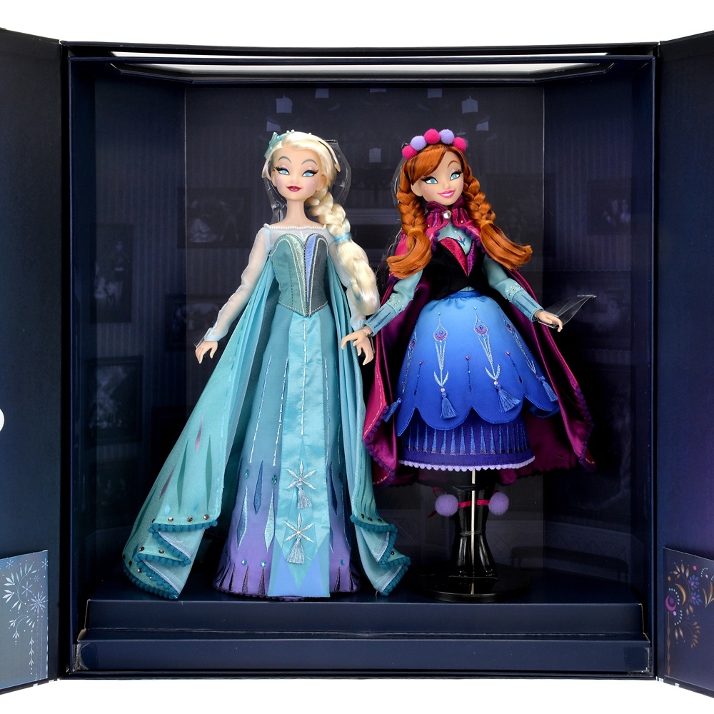 Disney Frozen Anna and Elsa Brittney Lee D23 2022 Limited Edition dolls 