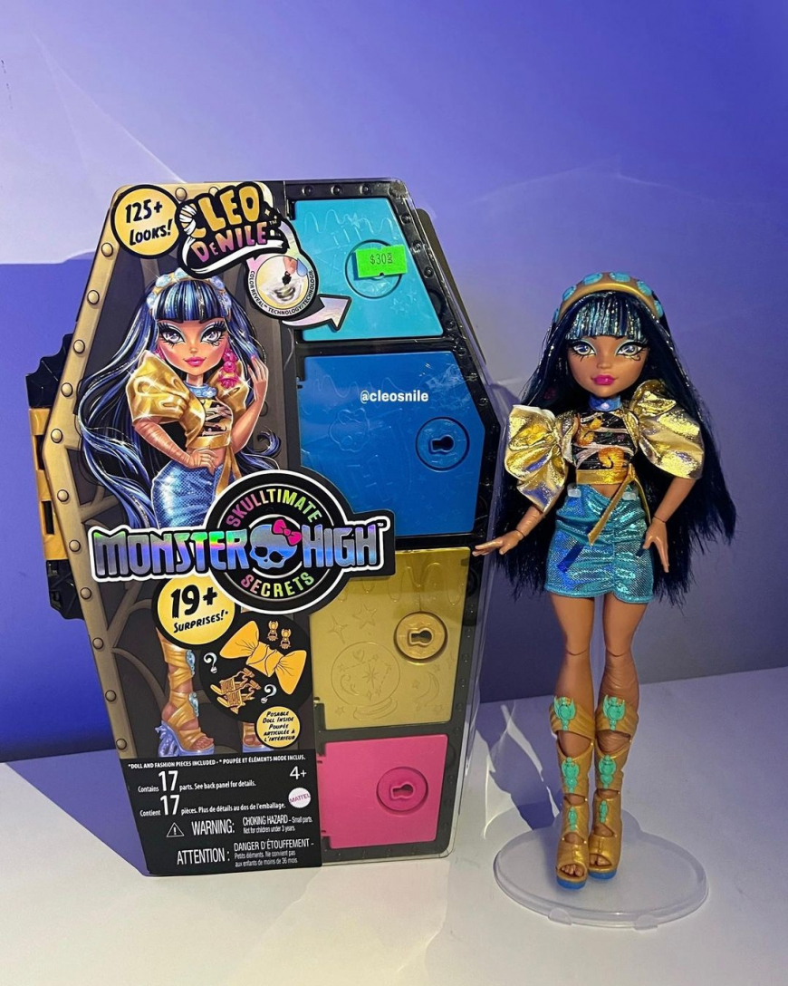 Boneca - Monster High - Skulltimates Secrets - Cleo - Mattel