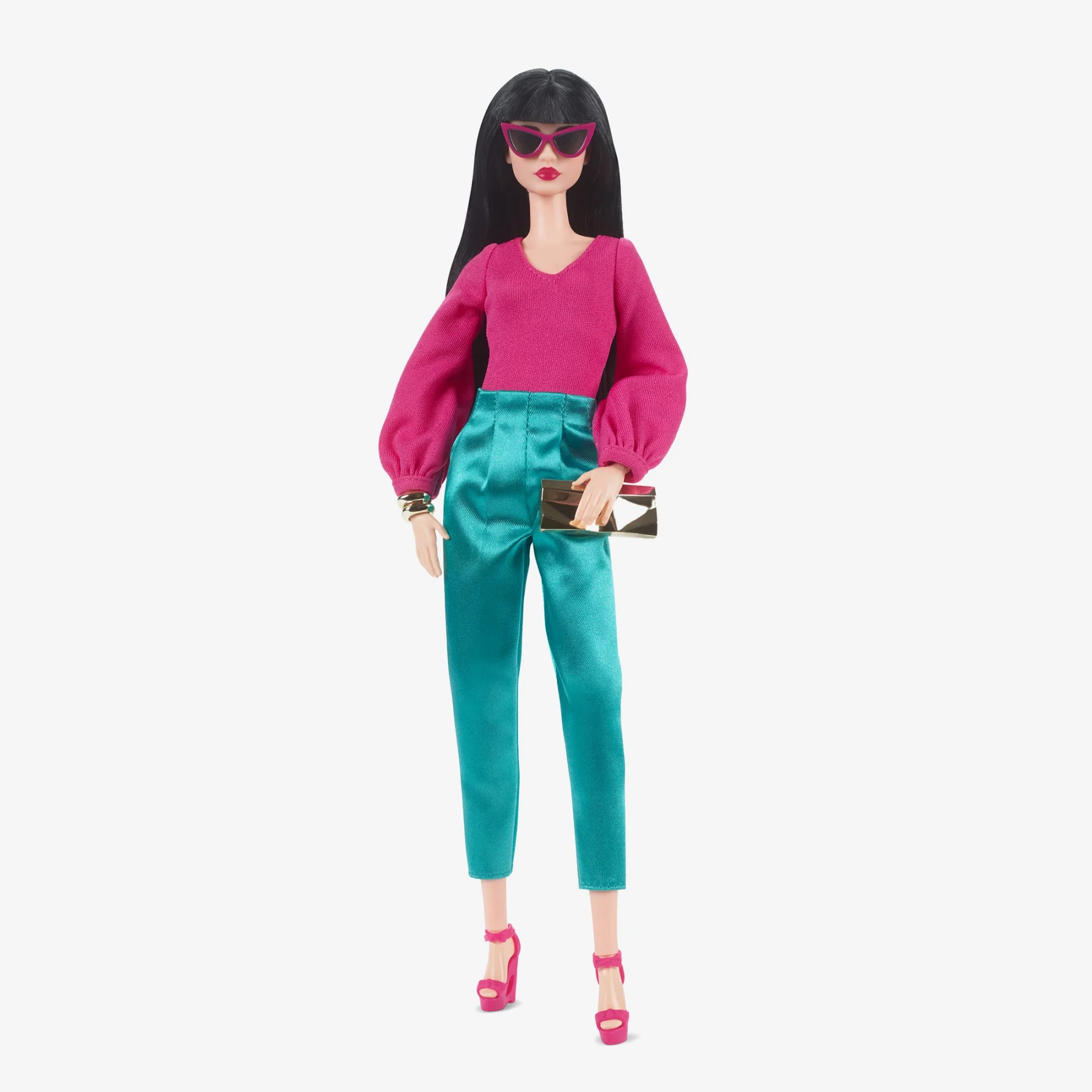 Barbie Looks Doll Wave 3 (Petite, Long Brunette Hair) Brand New 2023 ...