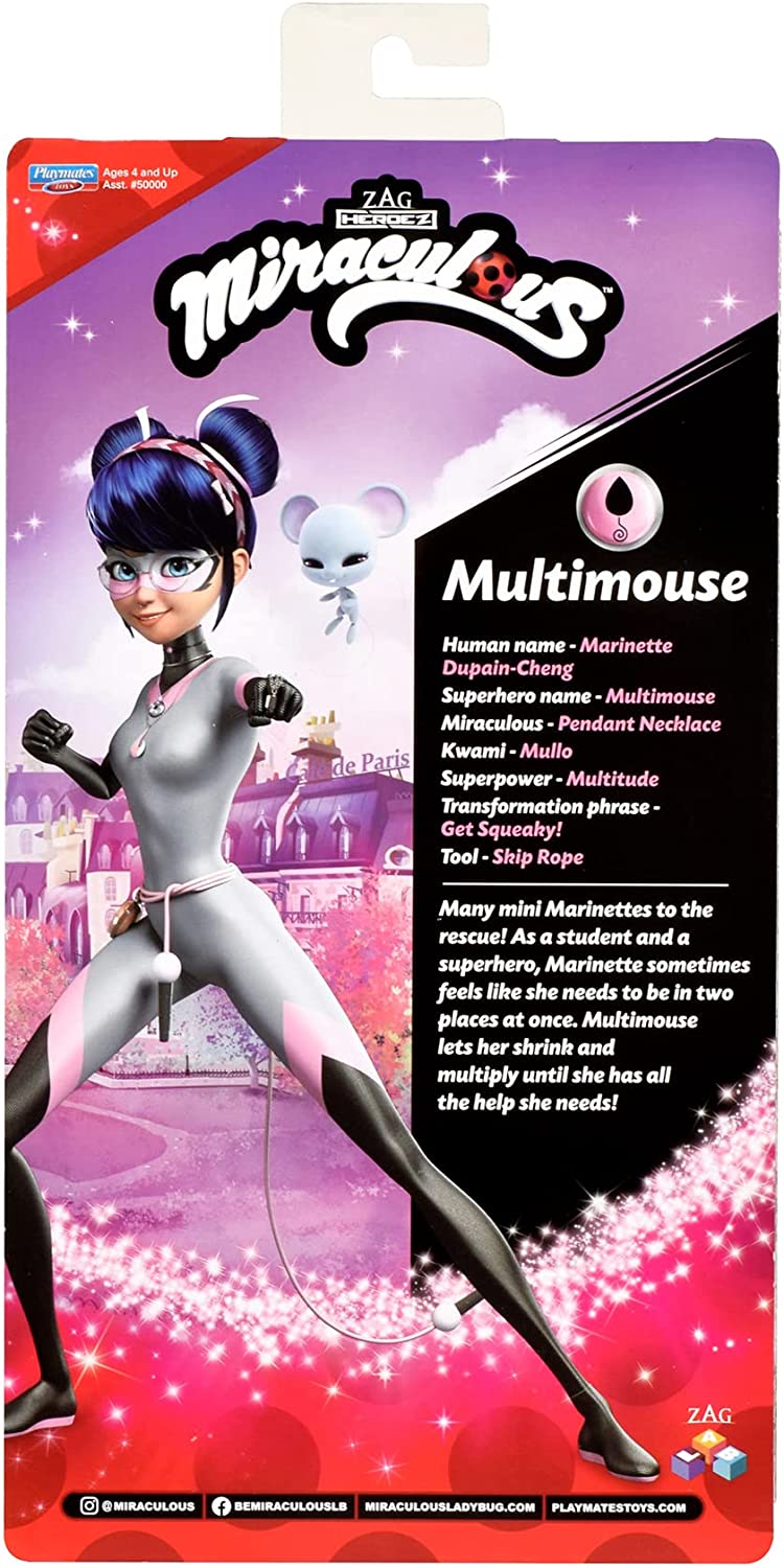 Miraculous Ladybug Superhero Secret Adrien w/t Cat Noir Outfit by Playmates  Toys