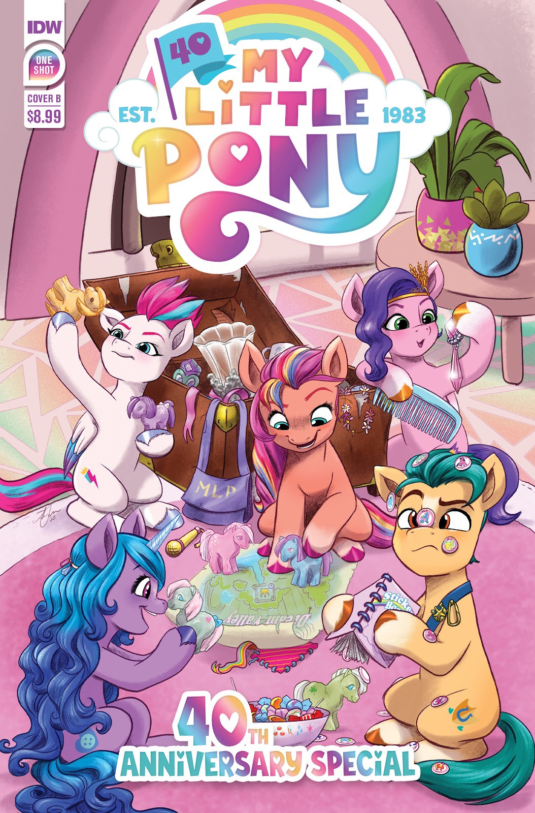 My Little Pony 40th Anniversary CelebrationThe Deluxe Edition comic