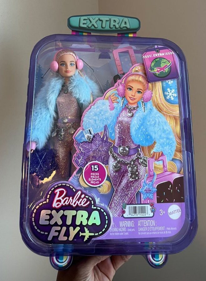 Barbie Extra Fly Minis Travel Doll with Winter Fashion, Barbie Extra Fly  2023
