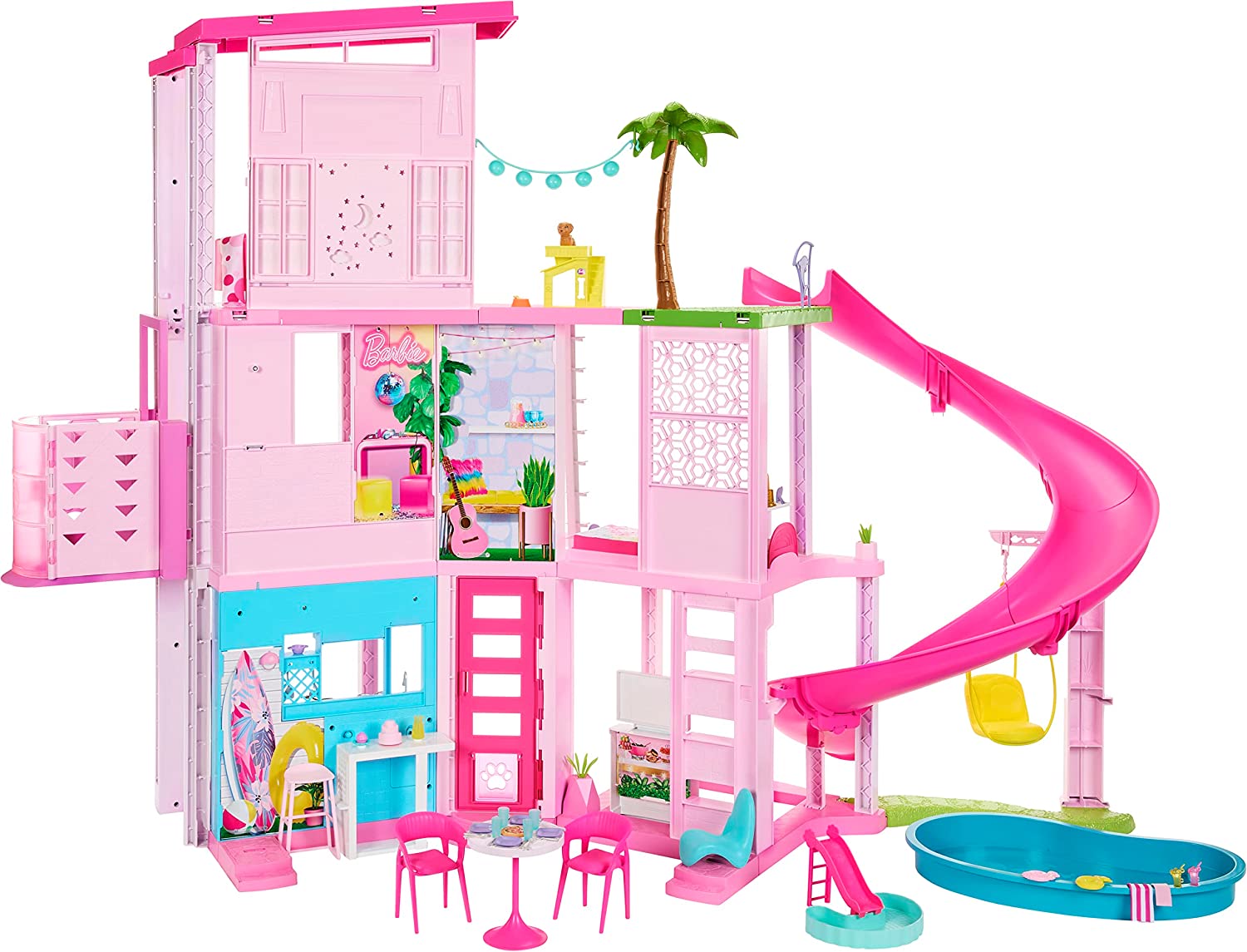 Barbie Dreamhouse 2023 doll house playset - YouLoveIt.com
