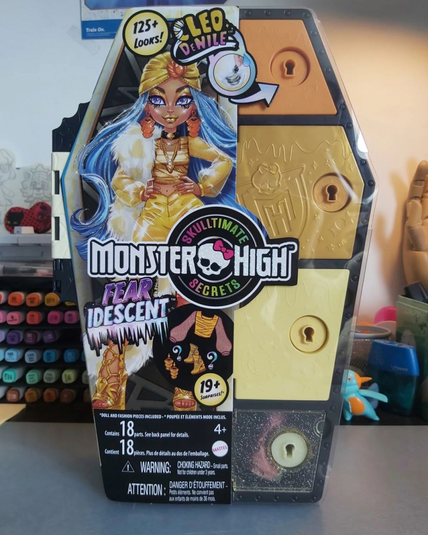 2023 Mattel Monster High Skulltimate FEAR IDESCENT CLEO DI NILE 