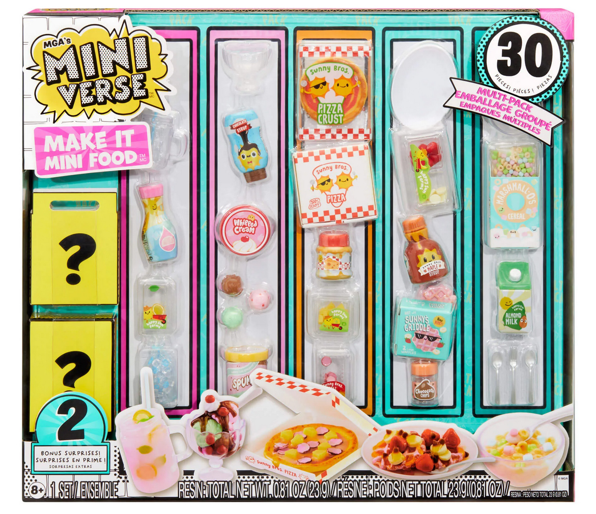 MGA's Miniverse Make It Mini Food Diner Series 2 Mini Collectibles
