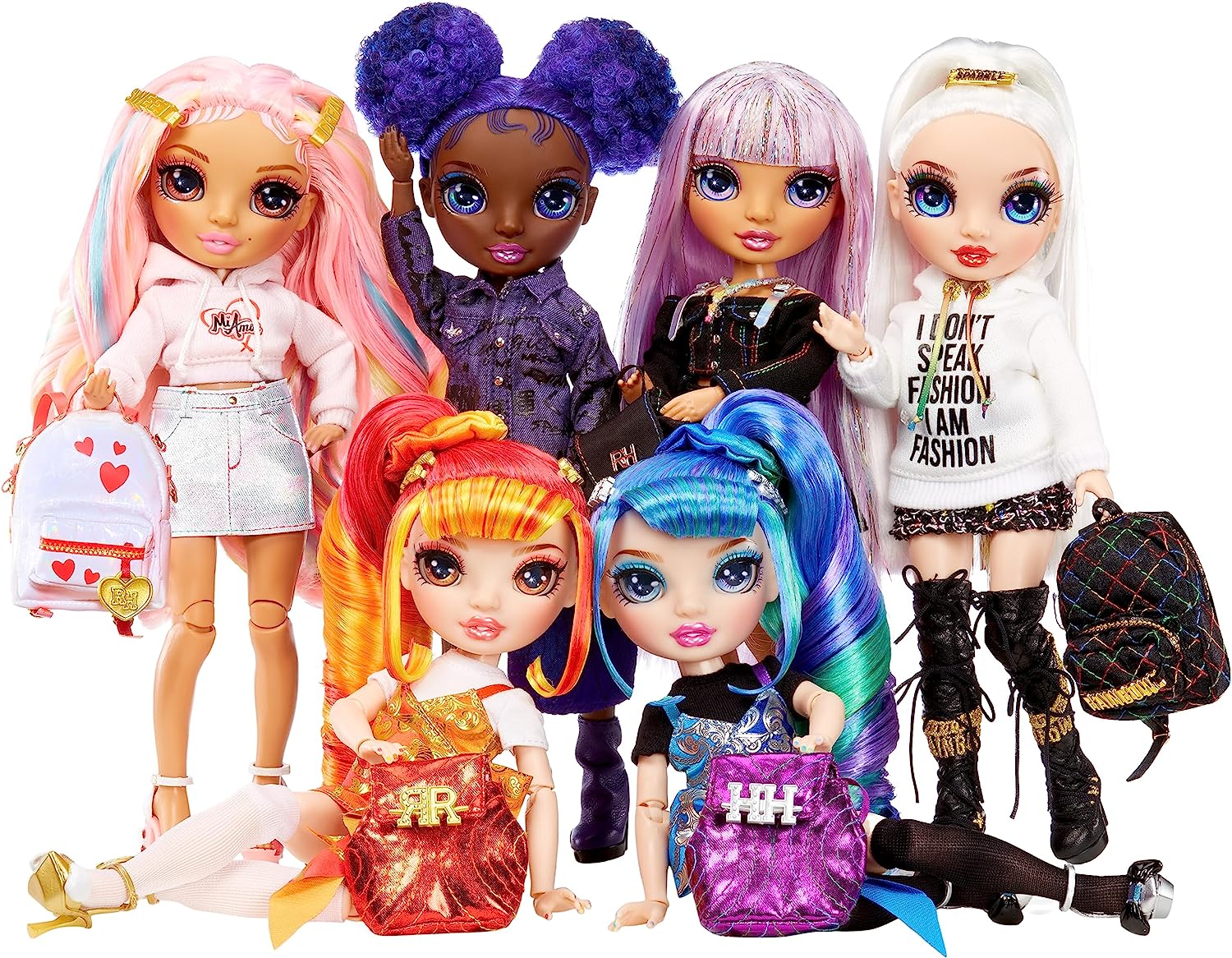 Rainbow High Junior High series 3 dolls Kia Hart, Avery Styles, Laurel ...