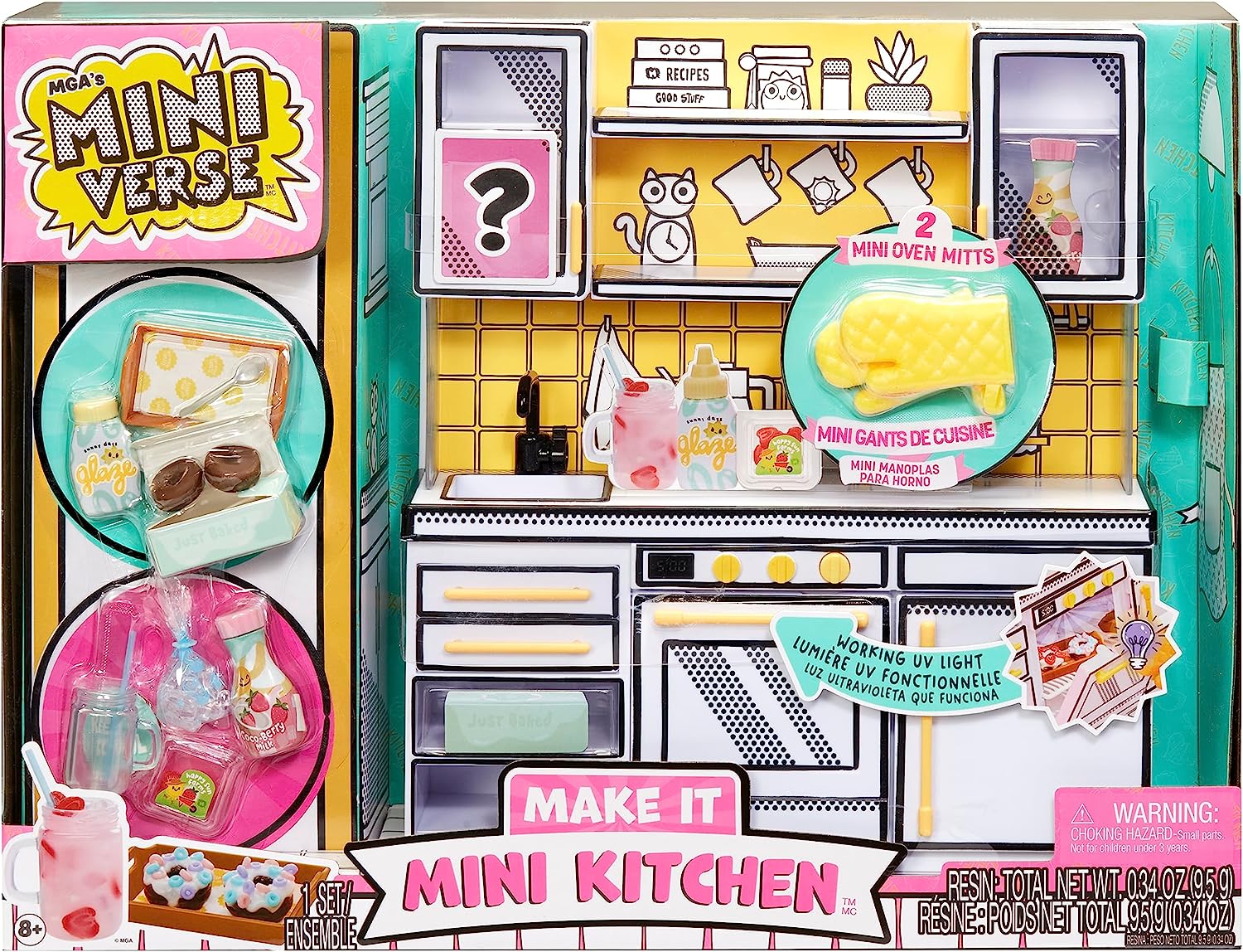 Open the MGA's Mini Verse Make It Mini Kitchen!!! This is Soooooo