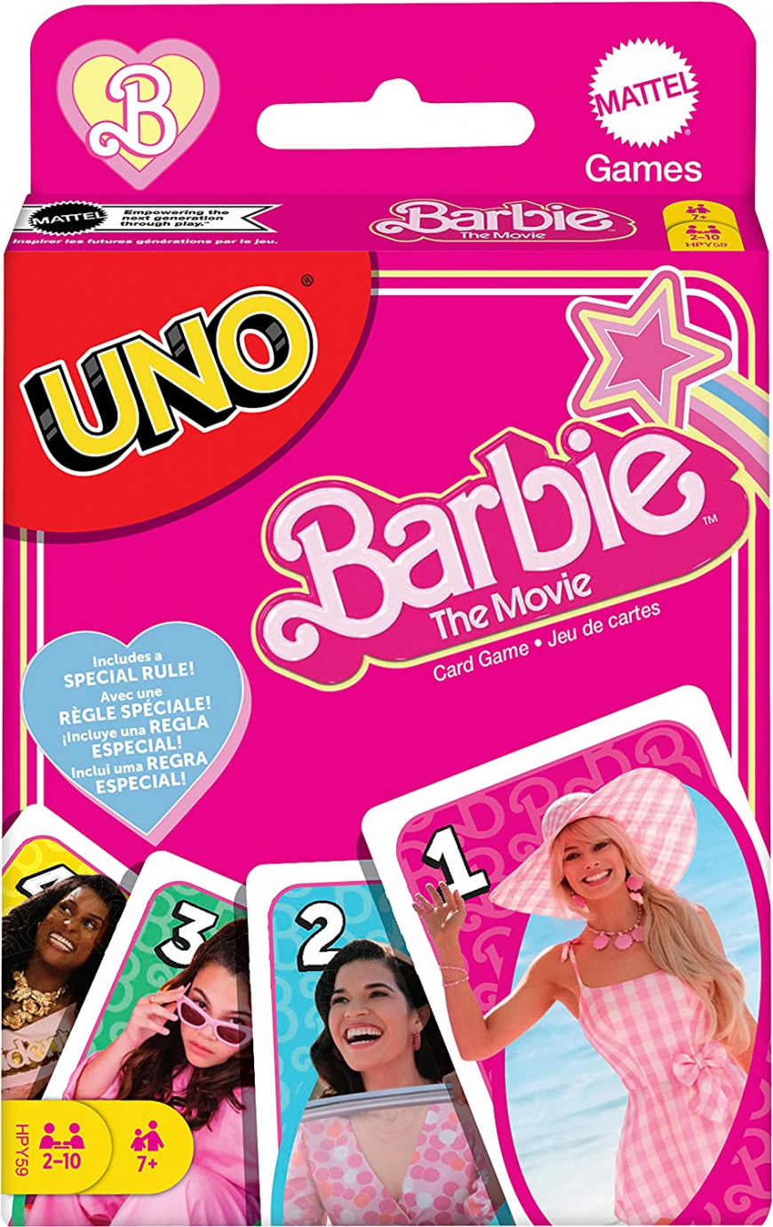 UNO Barbie The Movie Card Game YouLoveIt