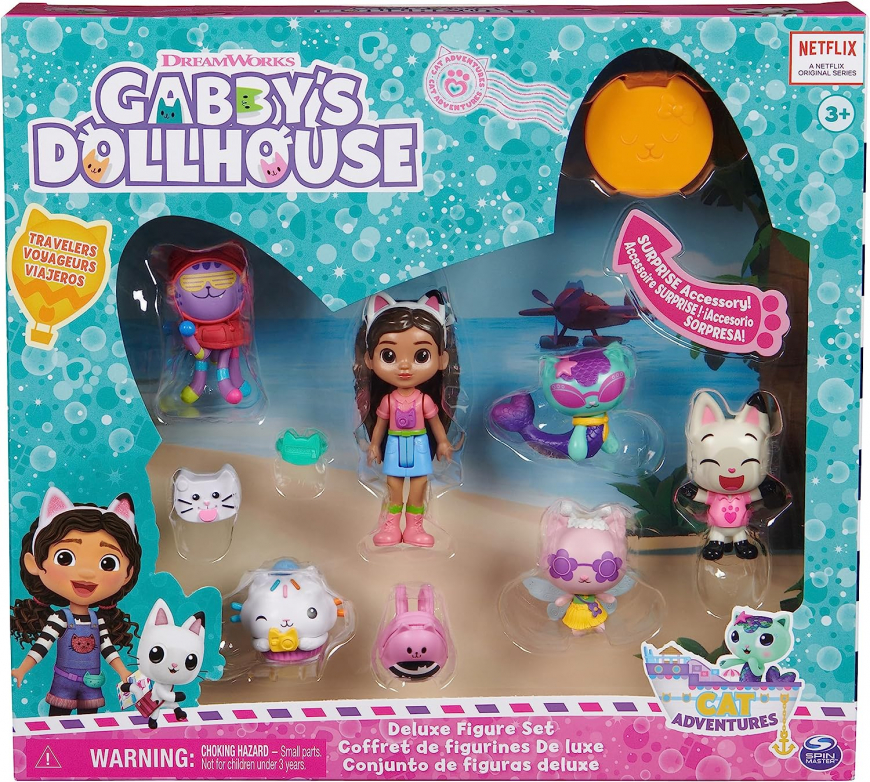 Gabby et la Maison Magique - Gabby's Dollhouse - PACK 2 FIGURINES ET  ACCESSOIRES - Coffret Studio d'Art 