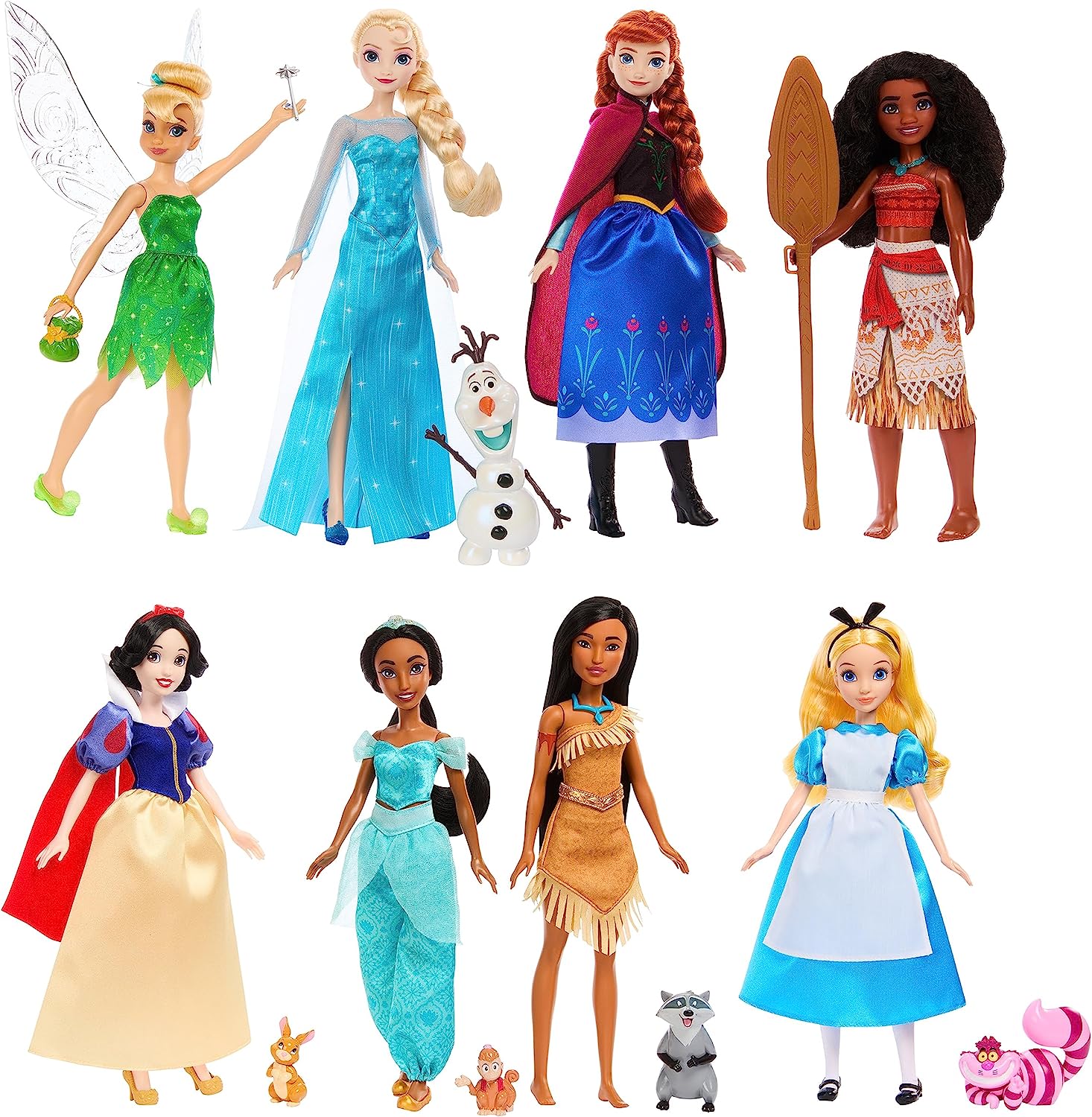 Disney Store Limited Alice in Wonderland Figure Set Deluxe