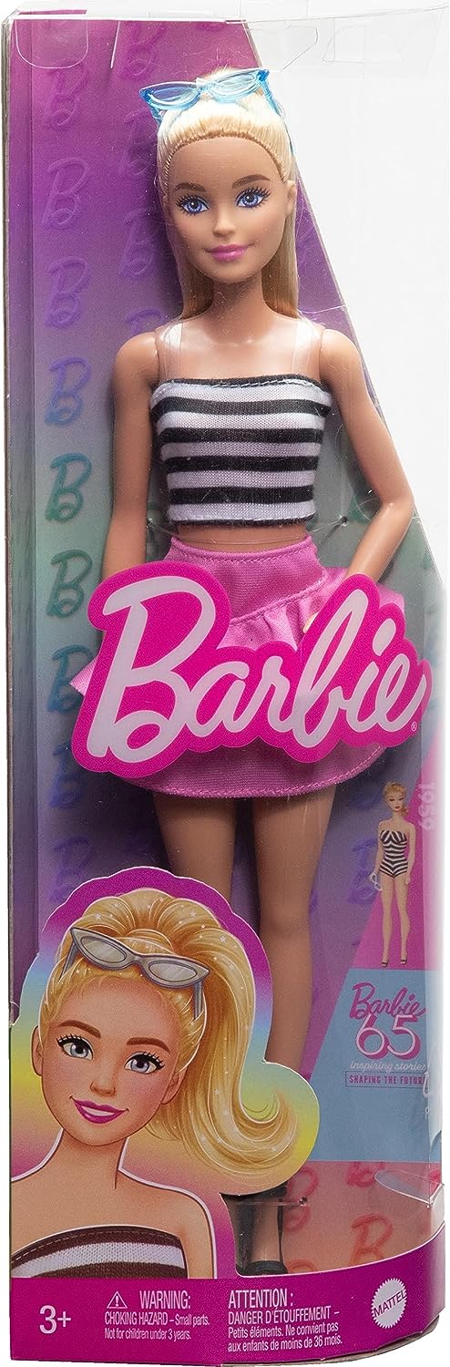 1692167273 Youloveit Com New Barbie Fashionistas 2023 Black And White Hrh11 Doll4 