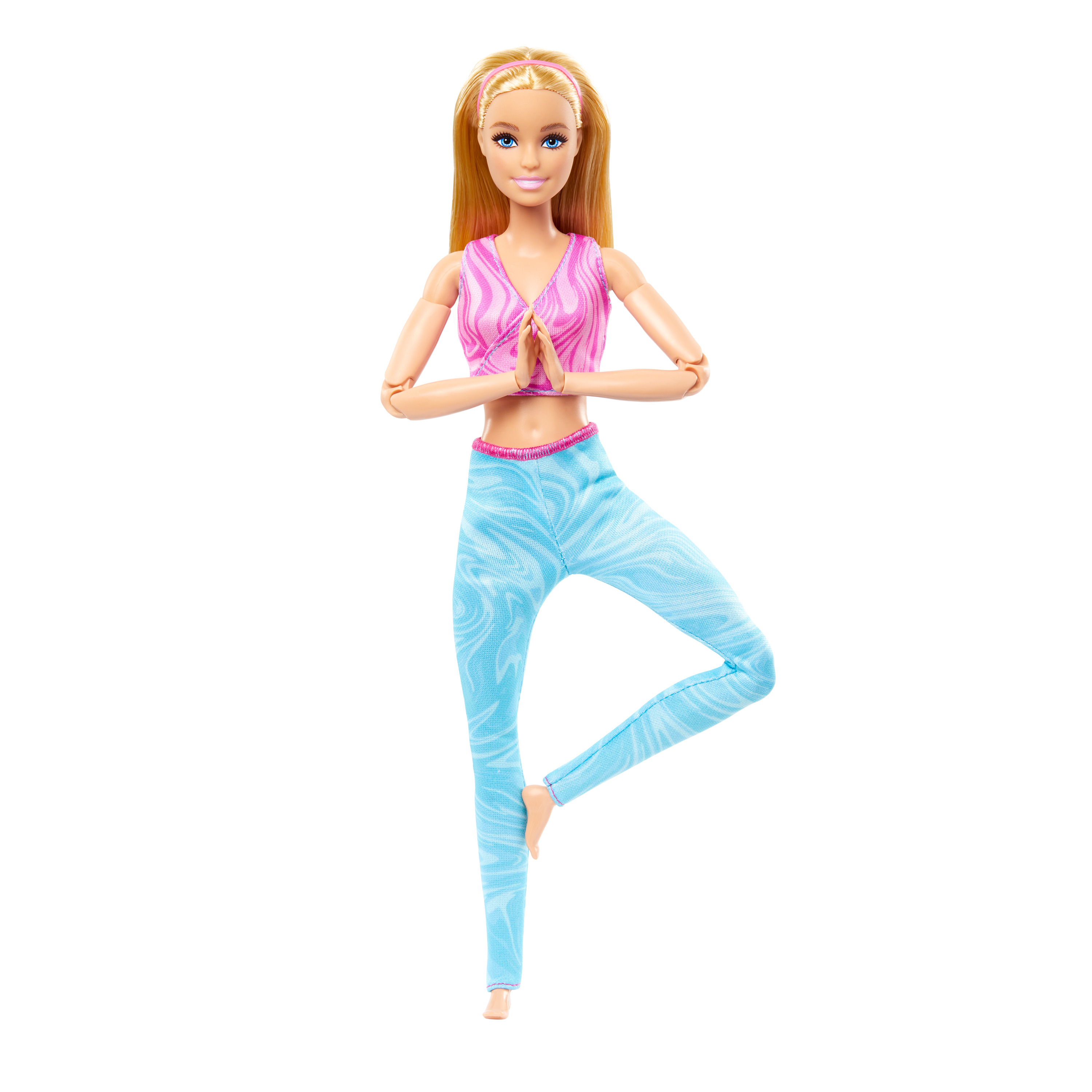 Barbie Made to Move Dolls with 22 Joints and Yoga Clothes