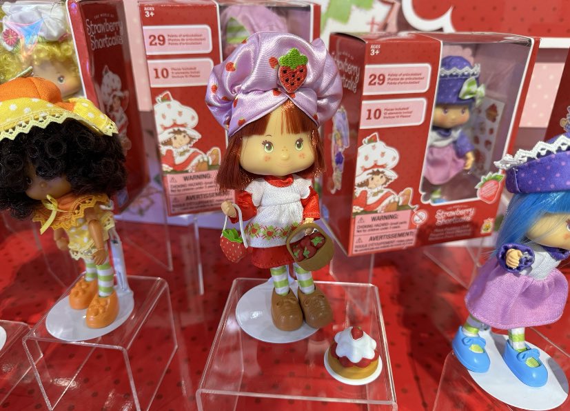 New Strawberry Shortcake fashion dolls 2023 2024