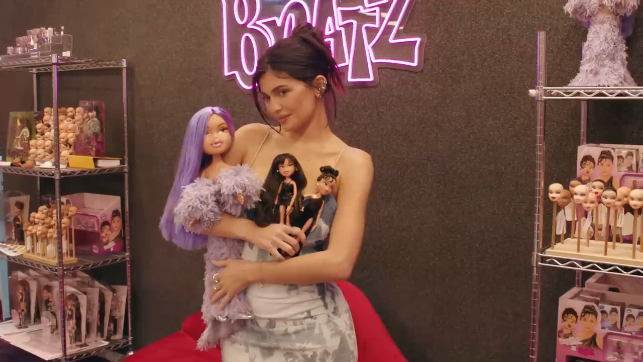 Kylie Jenner is now a Bratz doll! The TV star, 26, says she is 'obsessed'  with her mini-me toys: 'Loved growing up with them