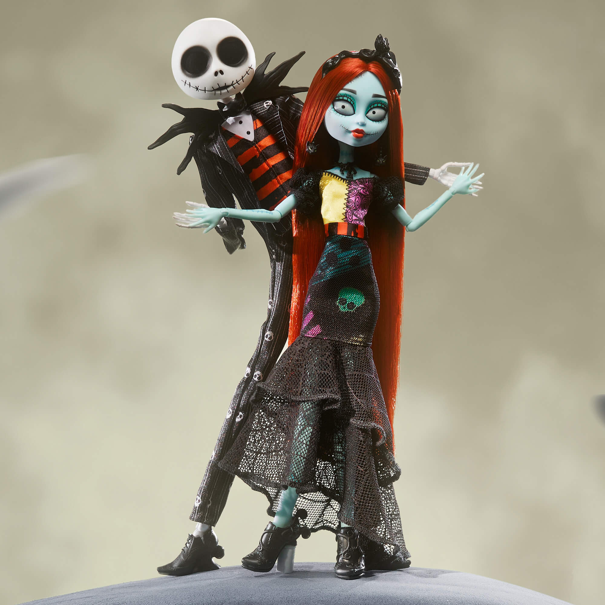 Monster High Skullector Jack Christmas Sally The and Nightmare dolls Before