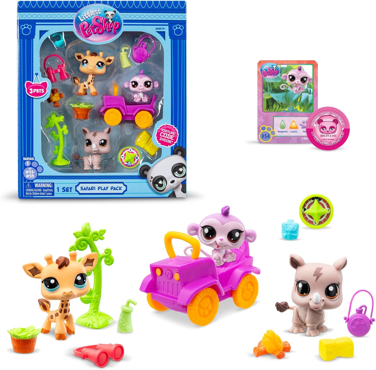 1702035145 Youloveit Com New Littlest Pet Shop Gen 7 Toys 2024 Safari Play Pack 