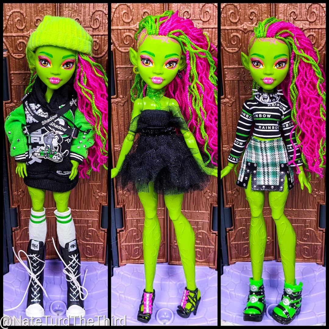 Monster High Venus Mcflytrap doll Poupée revalorisée - Revaltoys