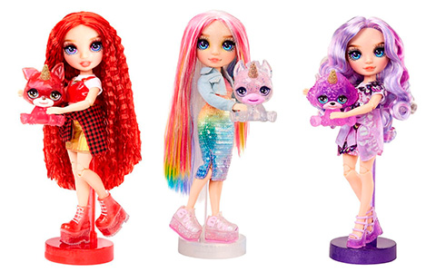 New Rainbow High Classic dolls 2024 with Slime Kit & Pet