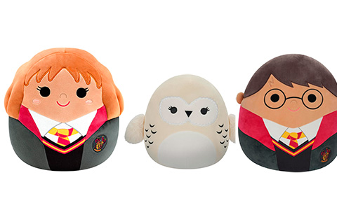 Squishmallow 8 Inch Harry Potter Set of 4 - Gryffindor, Ravenclaw,  Hufflepuff, Slytherin