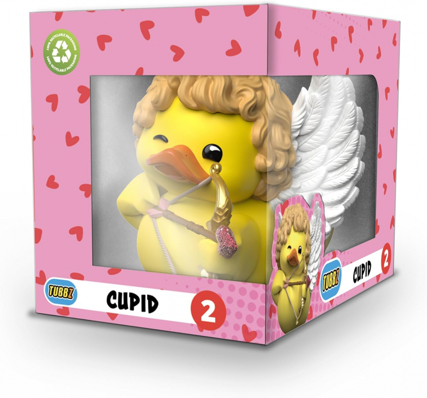 TUBBZ Boxed Edition Cupid Collectible Vinyl "Rubber" Duck Figure for Valentine's Day