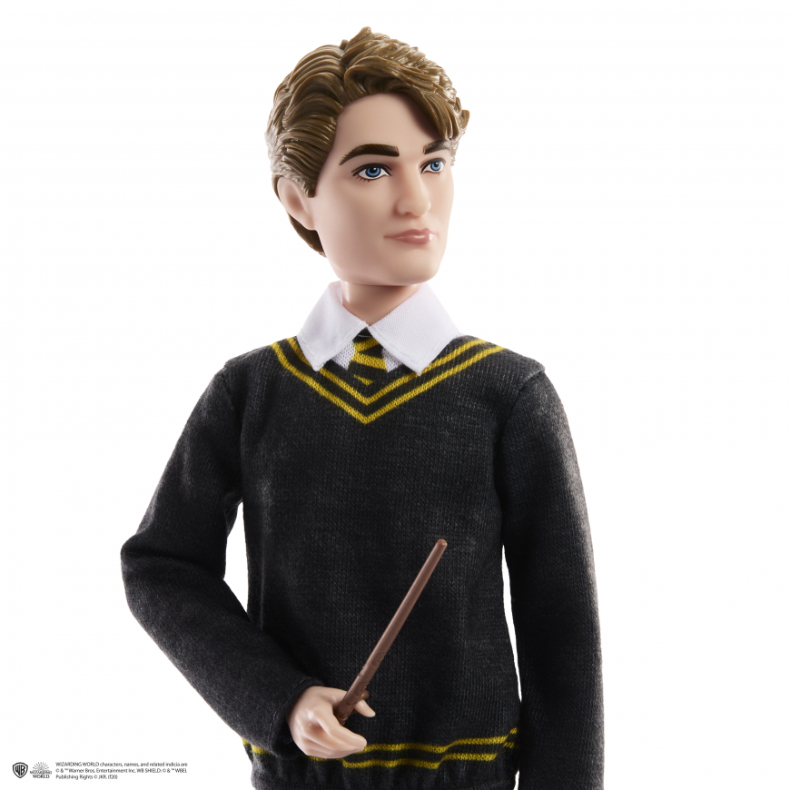 Harry Potter Mattel Hogwarts House 4-Pack doll set: Cedric Diggory, Hermione Granger, Draco Malfoy, and Cho Chang