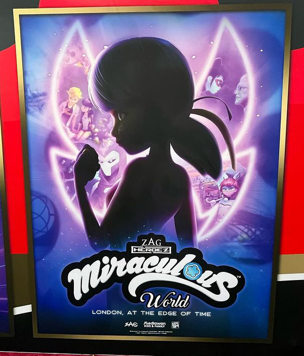 Miraculous World: London, At The Edge Of Time special poster