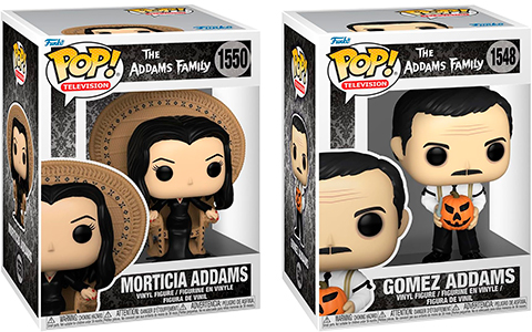 Funko Pop The Addams Family figures collection 2024