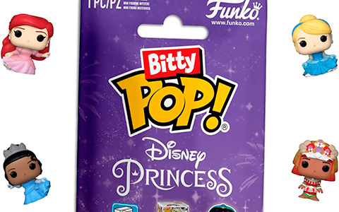 Funko Bitty Pop! Singles: Disney Princess Mystery Mini Collectible