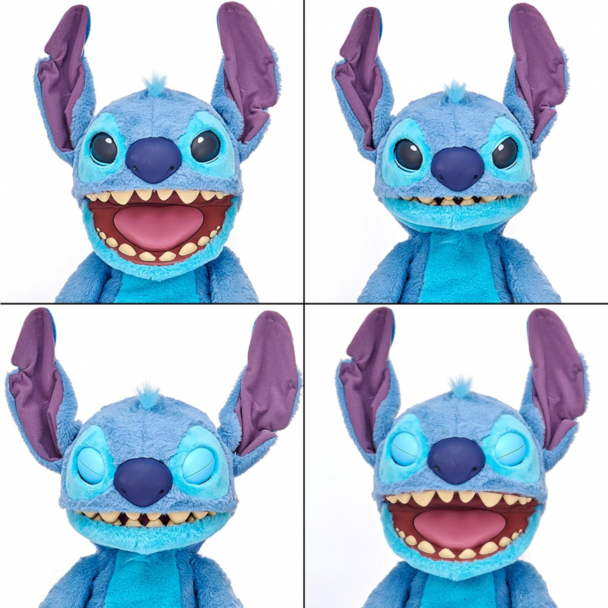 Real FX Disney Stitch Puppet - 18" Animatronic Plush
