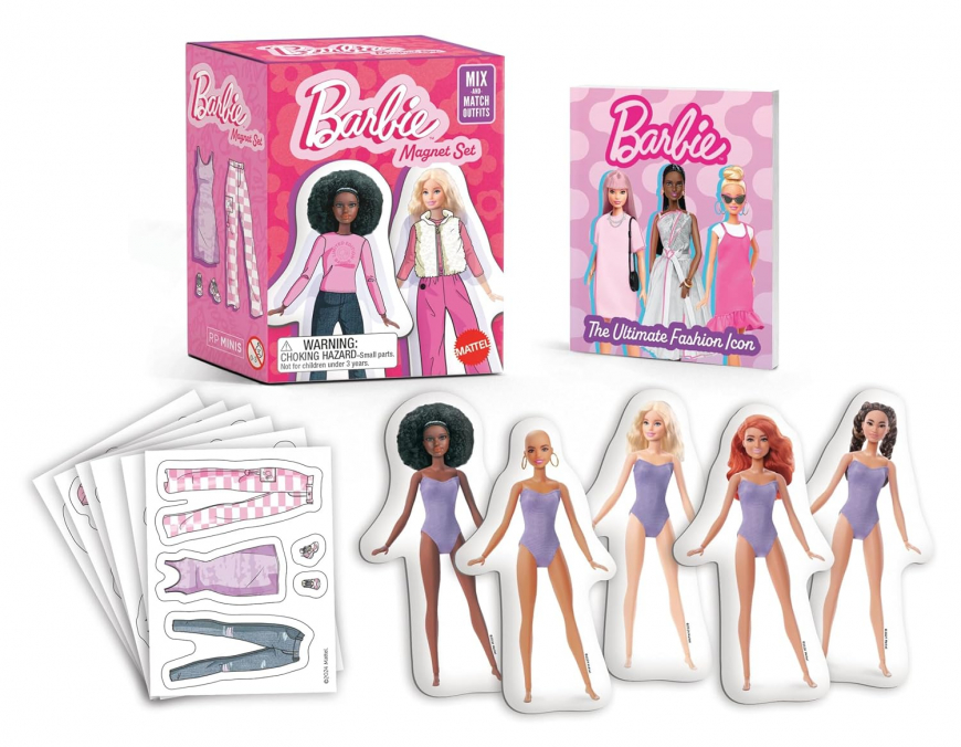 Barbie Magnet Set: Mix-and-Match Outfits